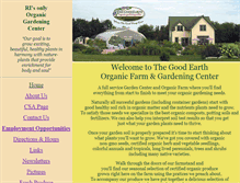 Tablet Screenshot of goodearthri.com